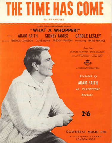 Piper Of Love - Adam Faith Sheet Music (PDF)