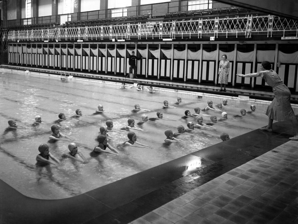 Bristol North Baths in the 1930s, now redeveloped as accommodation, I think.